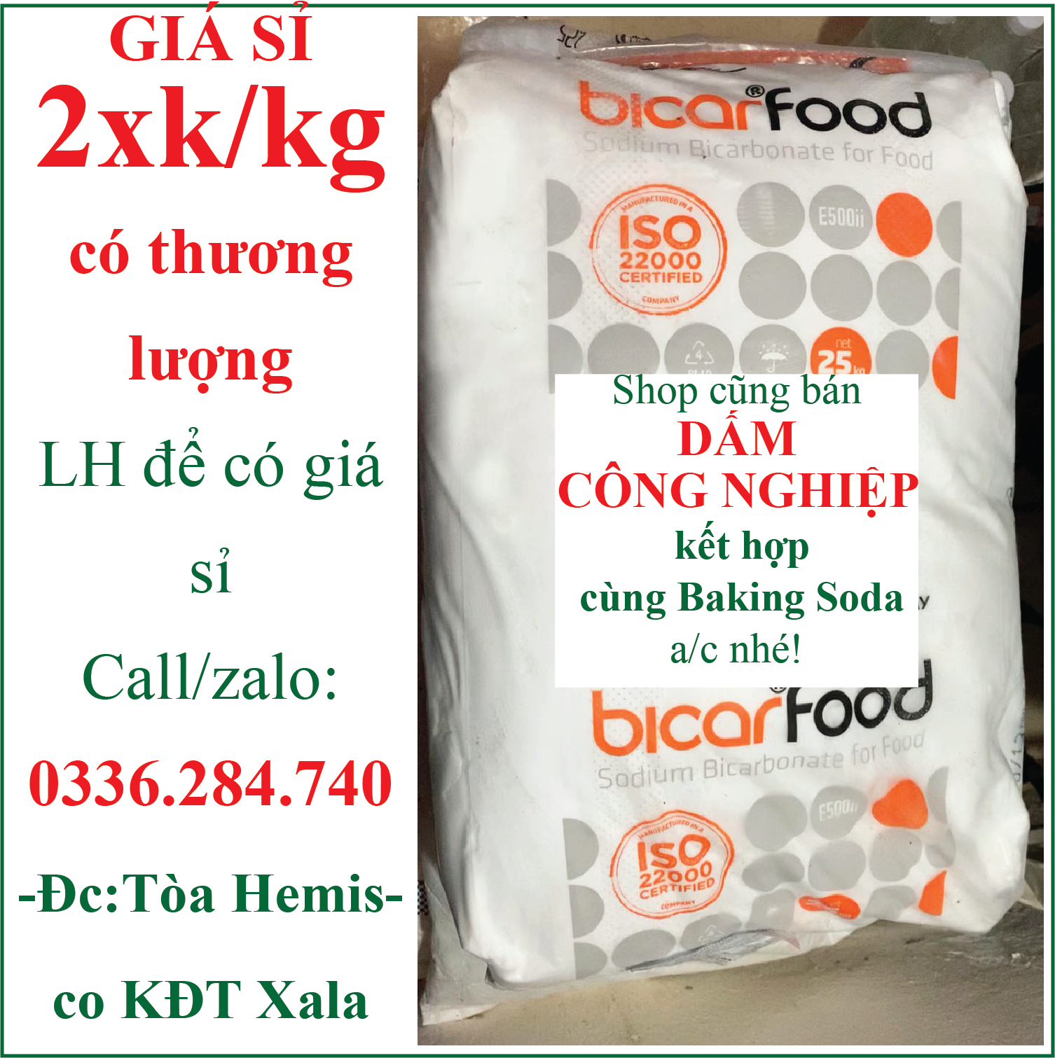 Baking Soda 1000g, Baking Powder, Cleaning Agent