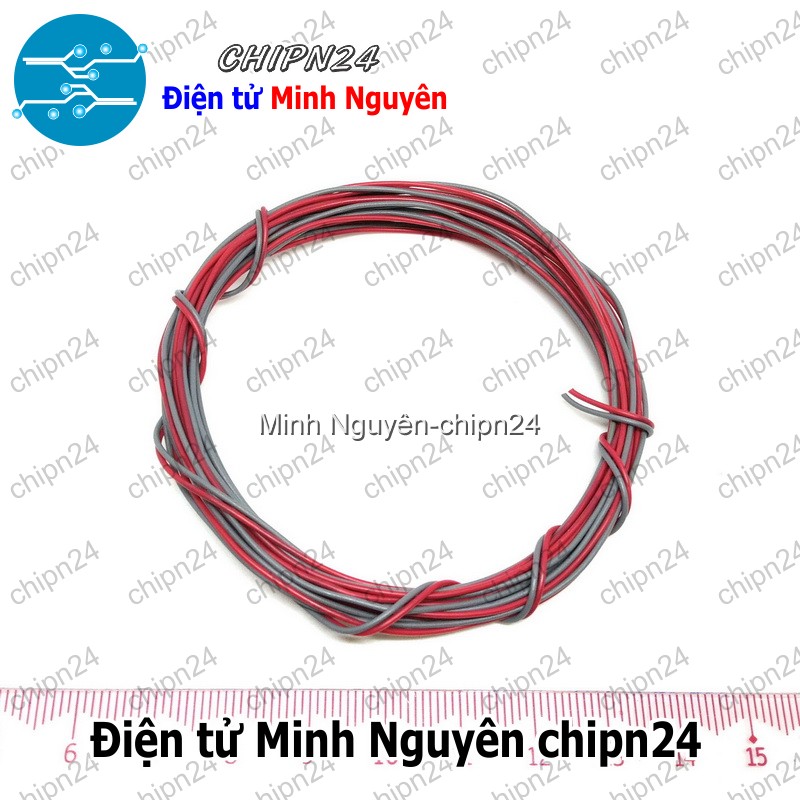 [2 cuộn] Dây điện cứng 0.4MM - Cuộn dây điện nhỏ Lõi Cứng 0.4MM - HH000201