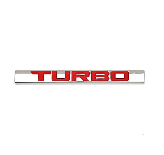[HCM]Tem chữ TURBO dán trang trí xe ô tô