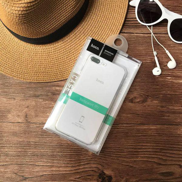 Ốp Lưng i.Phone Hoco Silicon - Trong - Dẻo - Mỏng - Siêu Bền
