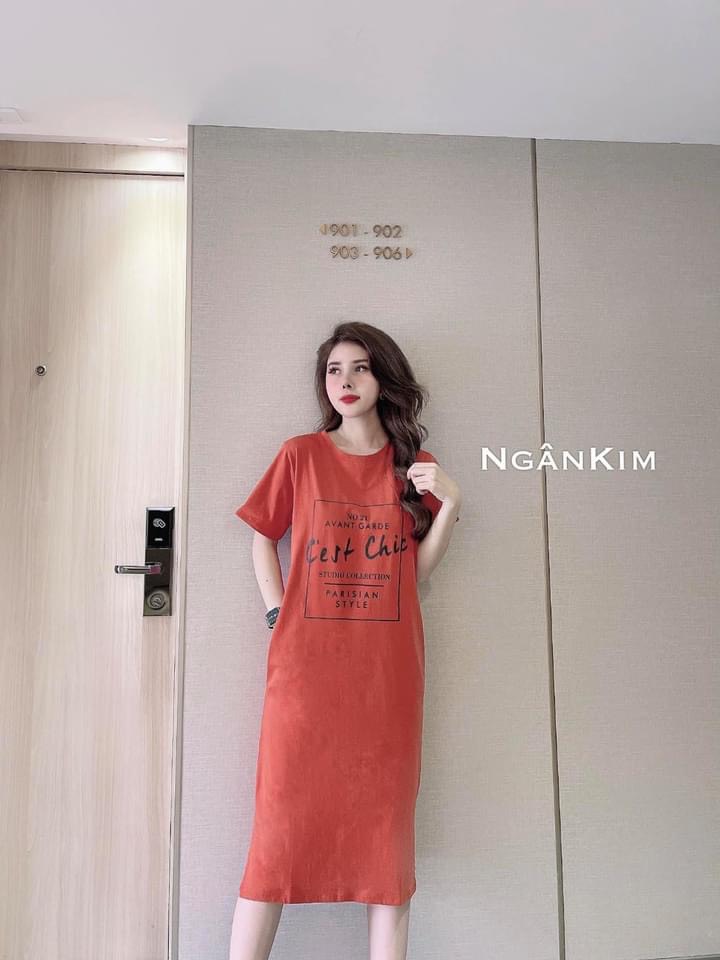 [Yến Trần] ĐẦm Suông - Váy Suông CEST From Rộng - Dáng dài