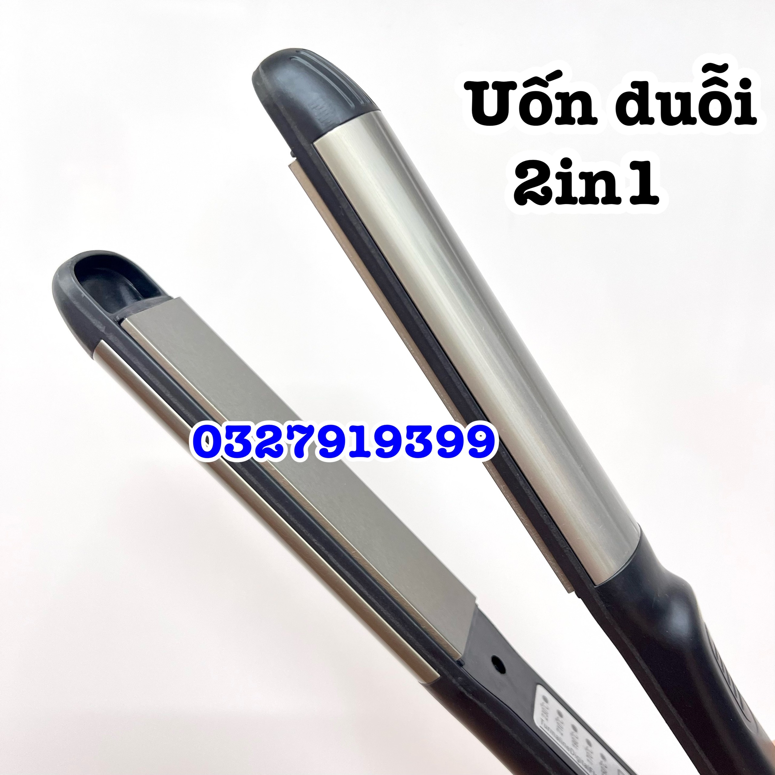 Máy uốn duỗi tóc chuyên nghiệp 2in1 119