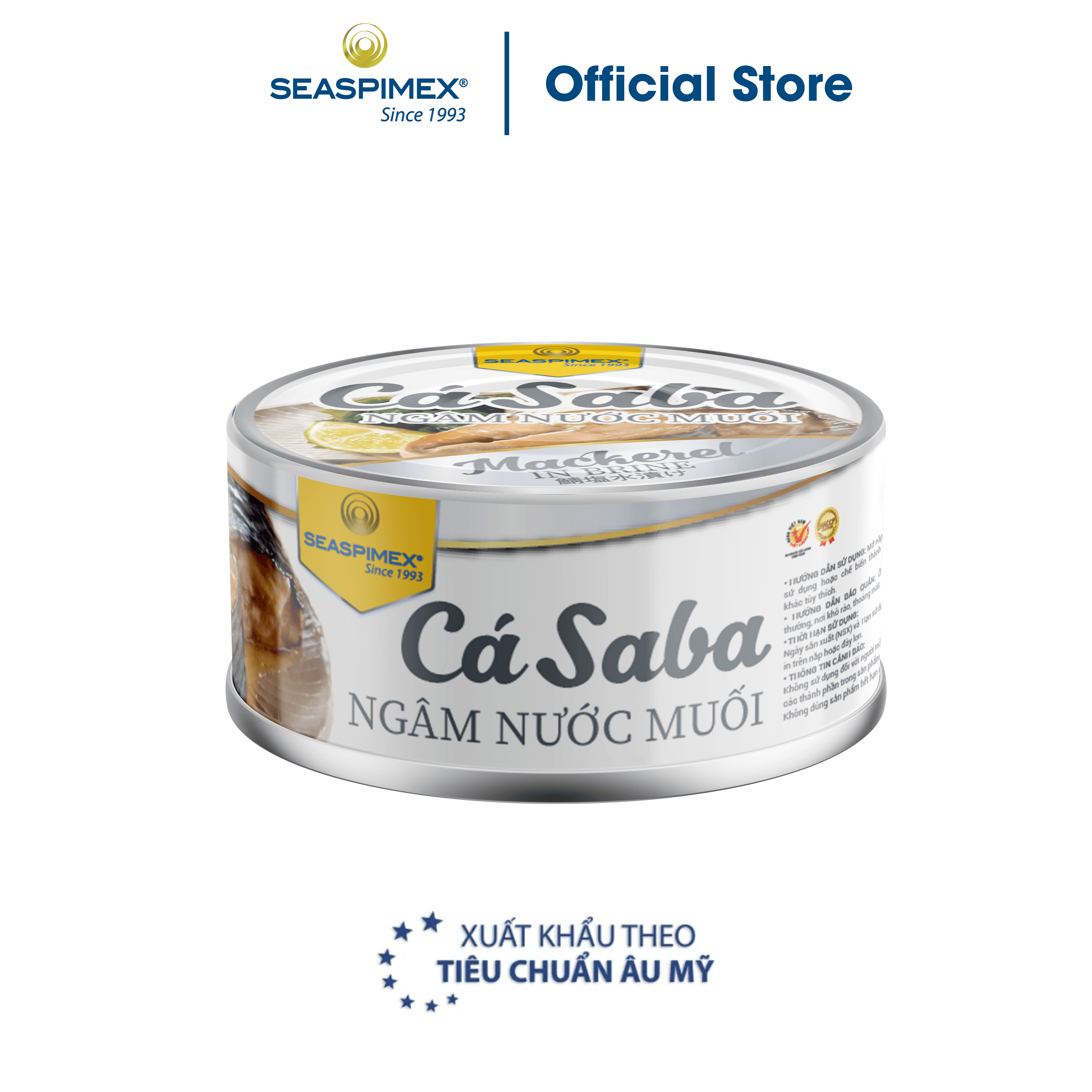 Cá Saba Nhật Ngâm Muối SEASPIMEX 185gr