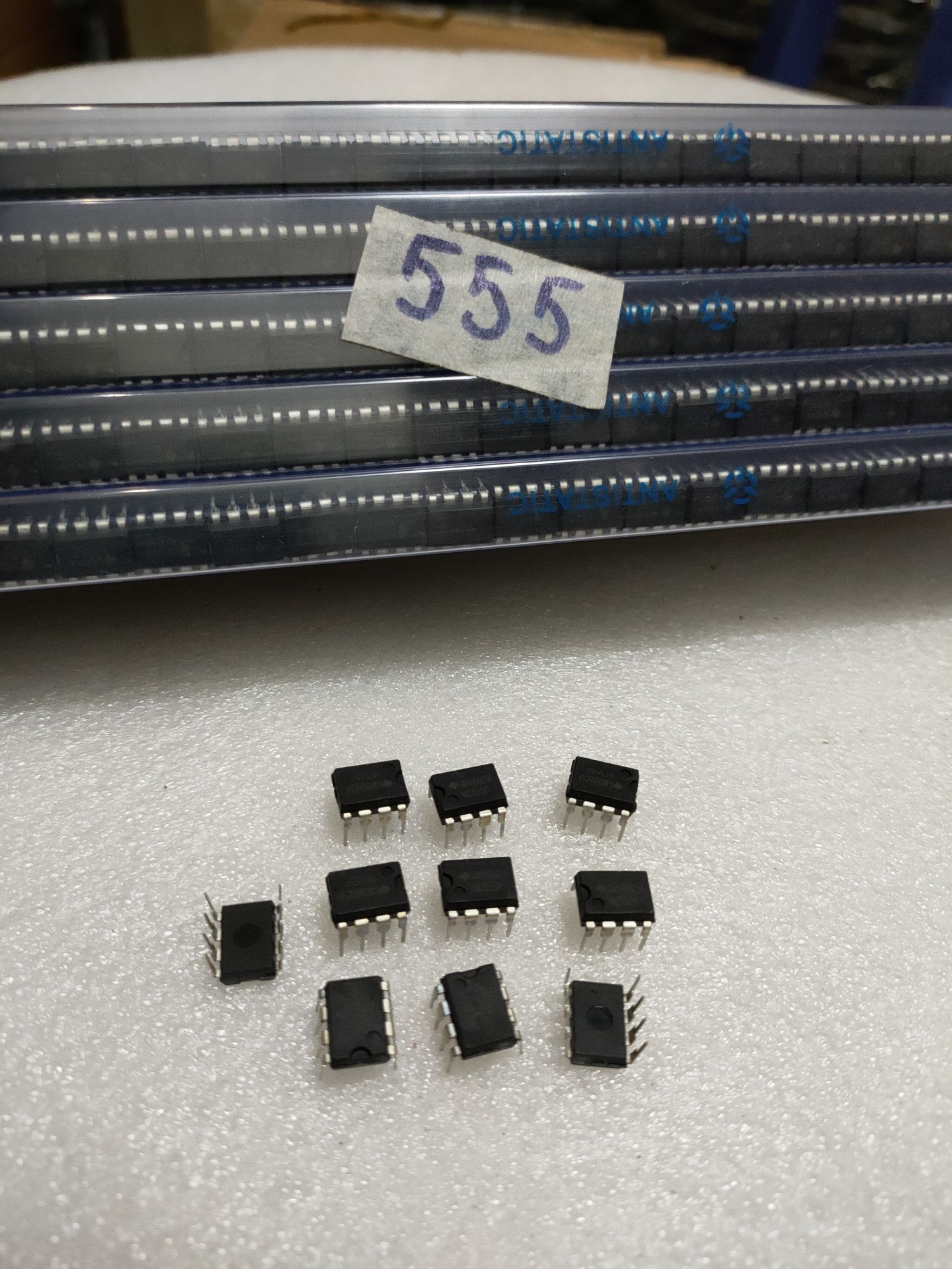 10 con IC NE555