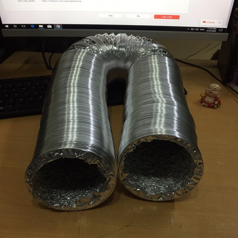 Silver Air Pipe, Silver Sun Pipe, Air Pipe D100Mmx10M