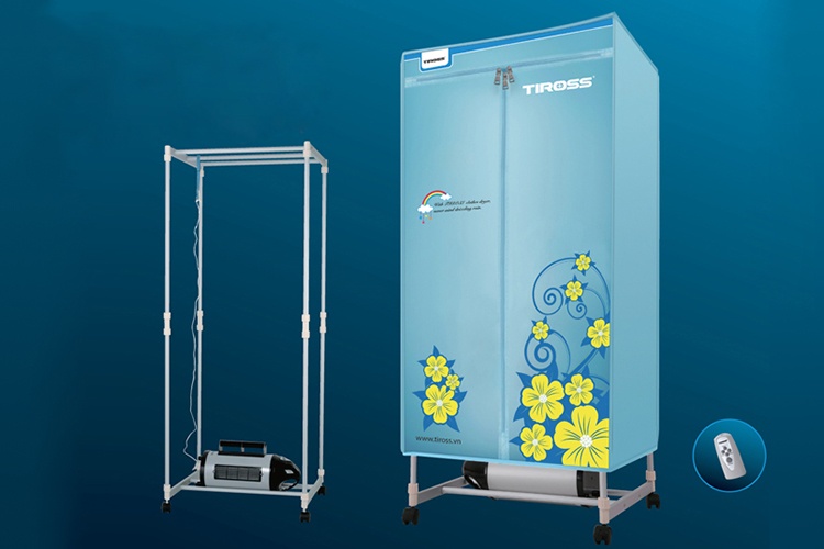 Tủ sấy quần áo Tiross TS-882 (Xanh)