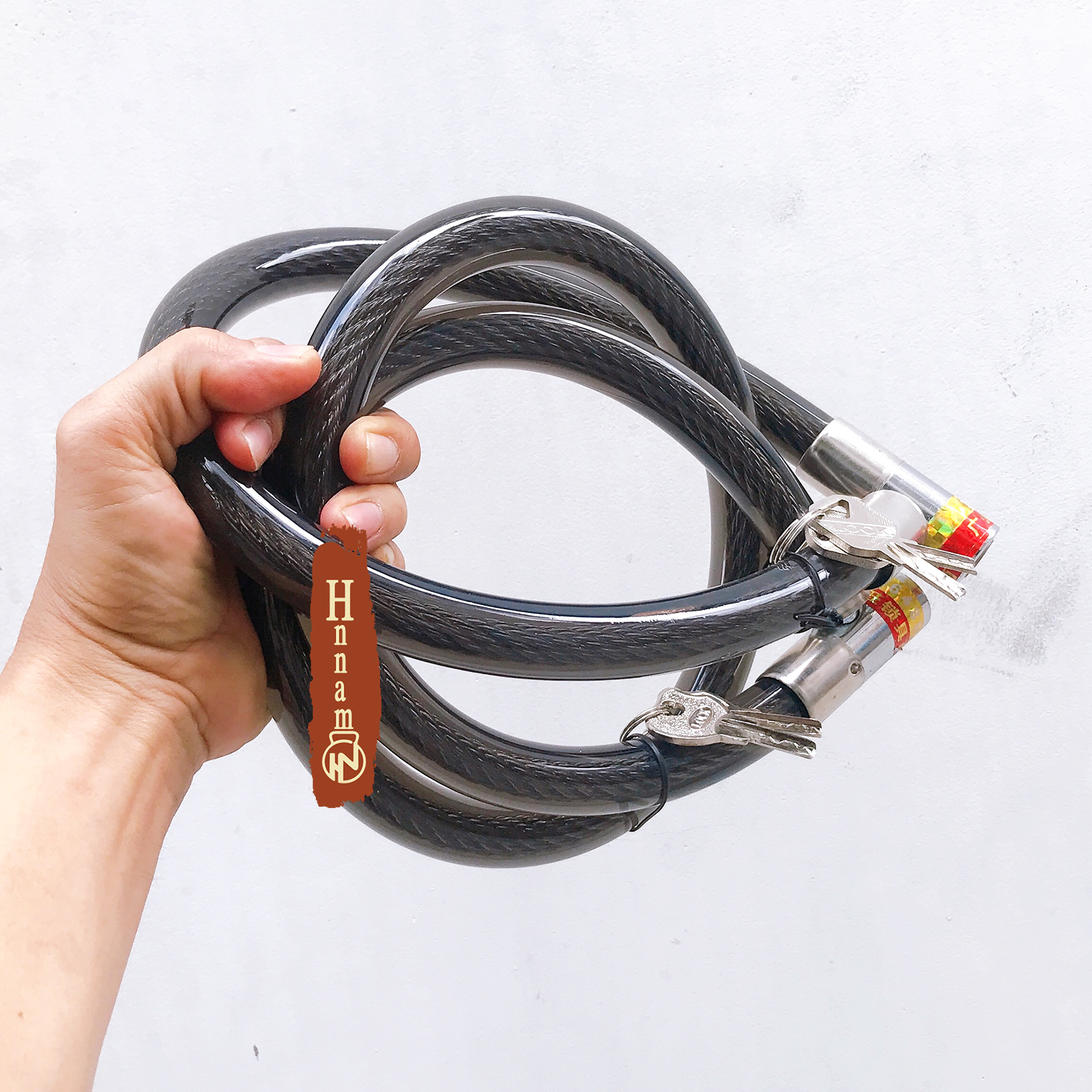 Dây khóa cáp chống trộm - Giải pháp an toàn để bảo vệ xe máy, xe đạp, cửa cổng nhà độ bền và chất lượng cao đặt biết cống cắt ,chống đập chống luôn độ ăn mòn thời gian