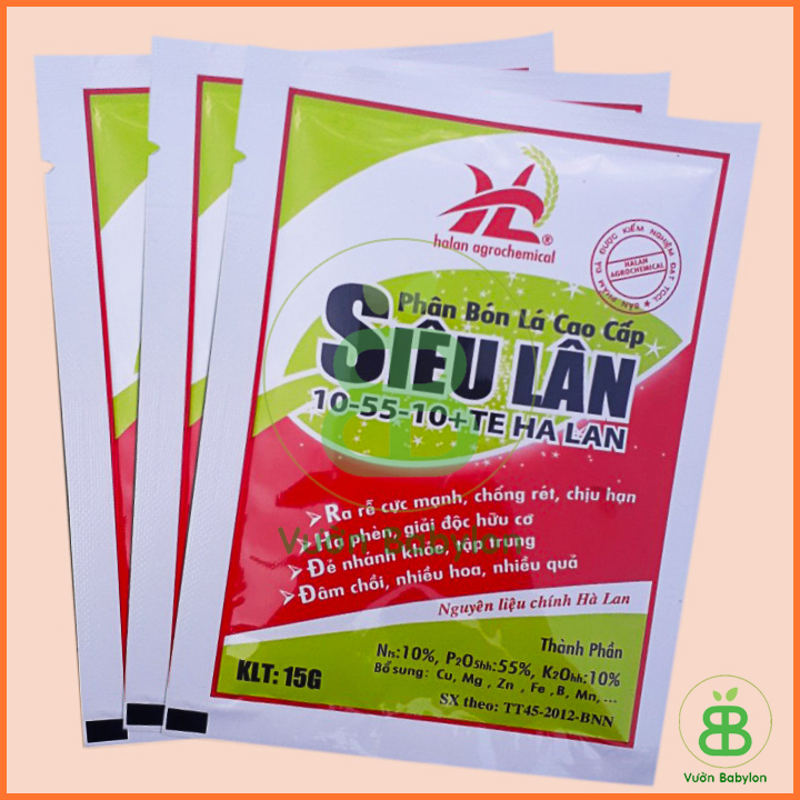Phân Bón Lá Cao Cấp Siêu Lân Hà Lan 15GR