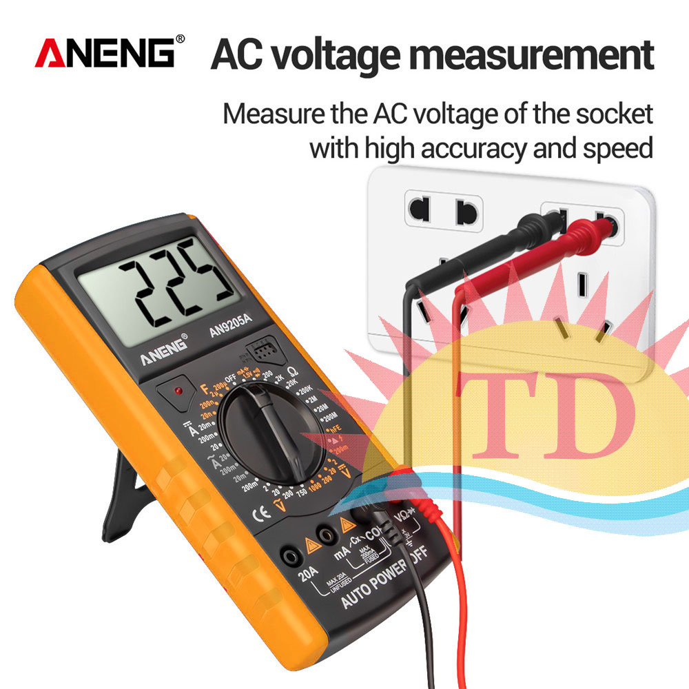 Đồng hồ đo vạn năng ANENG AN9205A sửa chữa cho thợ điện tử