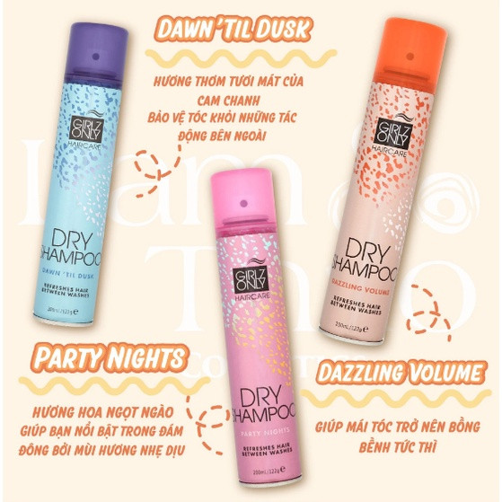 GIRLZ ONLY Dry Shampoo 200ml
