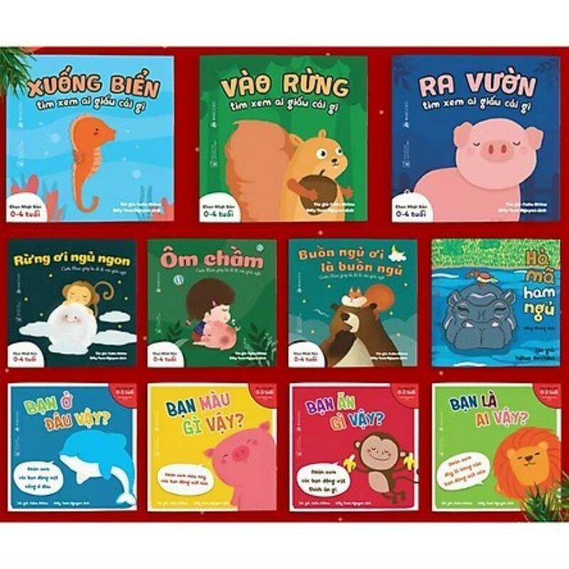 Sách - Ehon Nhật Bản - Combo Cuốn