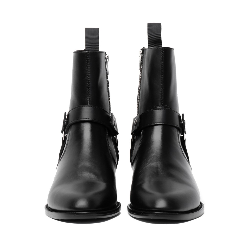 Giày boot THE WOLF the alpha wolf harness boot - Black