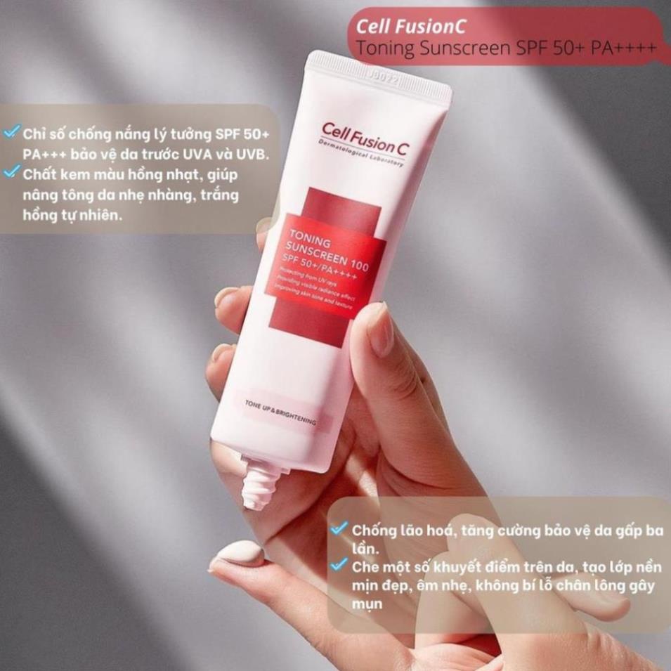 Kem chống nắng Cell Fusion C Toning Suncreen 50ml