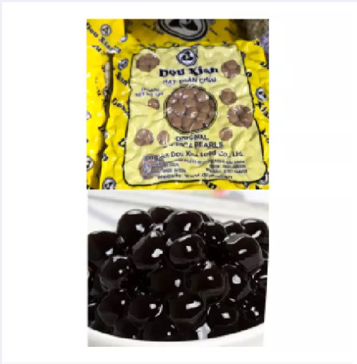 Trân châu Douxian gói 1kg - ĐEN 2.2