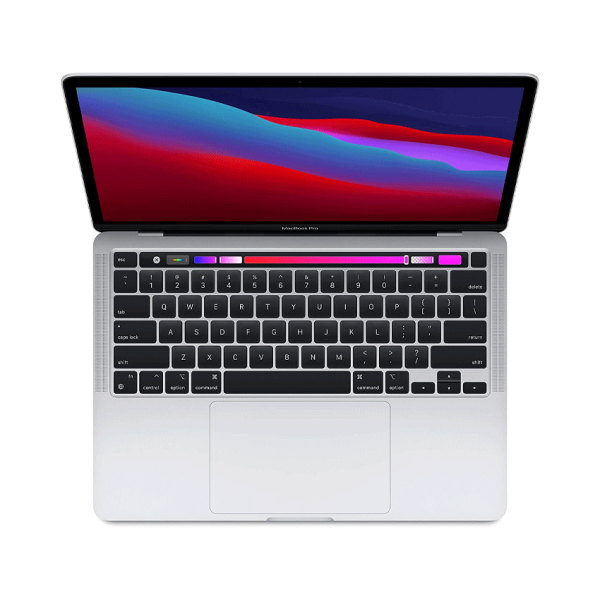 Bảng giá Máy tính xách tay Apple MacBook Pro Apple M1 chip with 8‑core CPU, RAM 8GB, 256GB SSD, 13.3-inch Retina, Touch Bar Touch ID, Two Thunderbolt USB 4 ports, Silver, macOS, MYDA2SA/A Phong Vũ