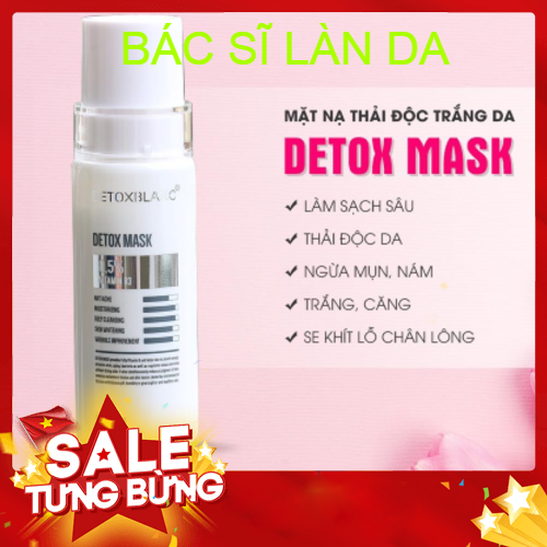 [HCM]Combo Trị mụn Thải Độc DETOX BLANC - DETOX
