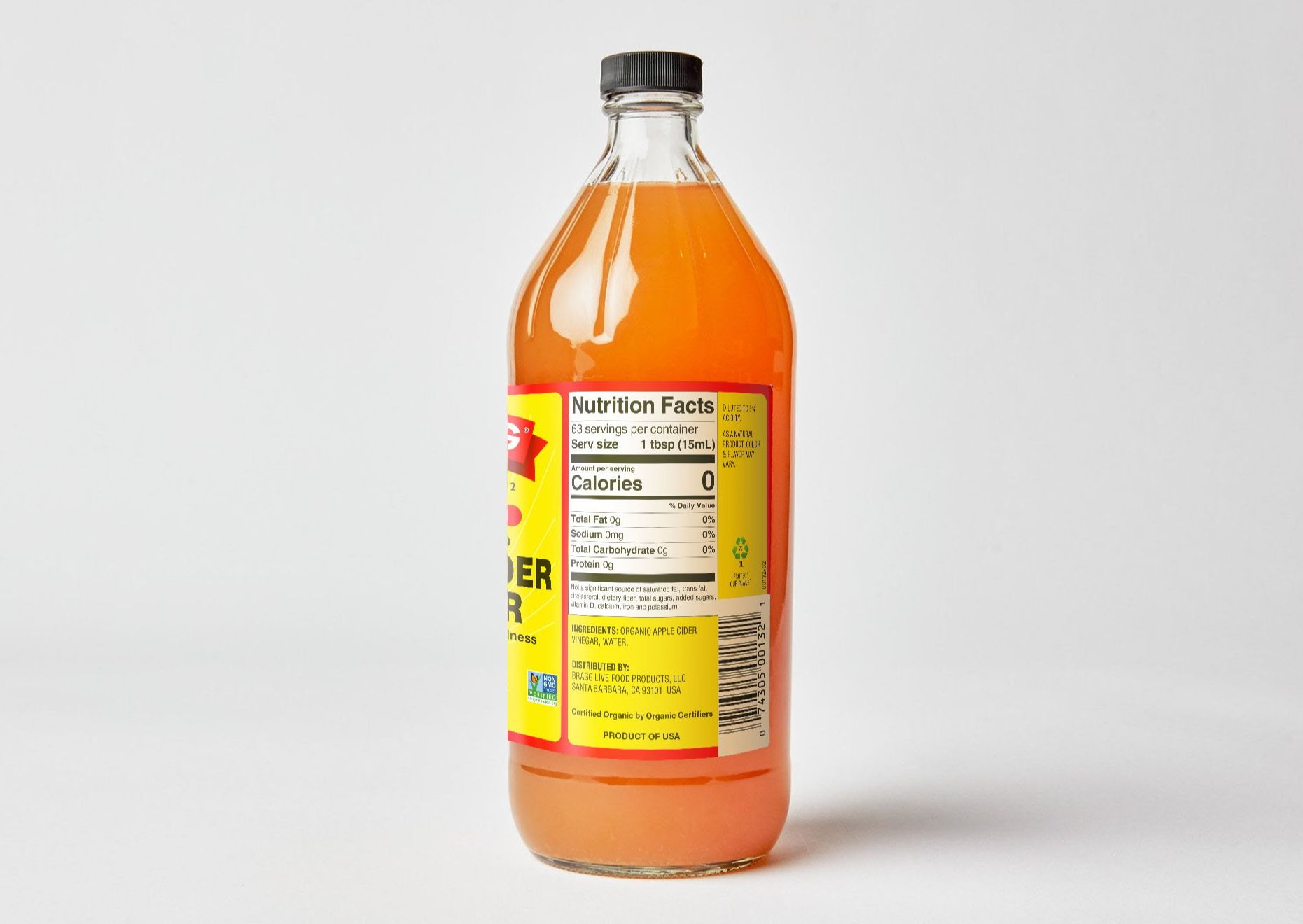 Giấm táo hữu cơ Bragg 473ml - Raw Apple Cider Vinegar - Ăn Kiêng - Giảm cân - Giảm Cholesterol - Ăn thực dưỡng - Organic Stores