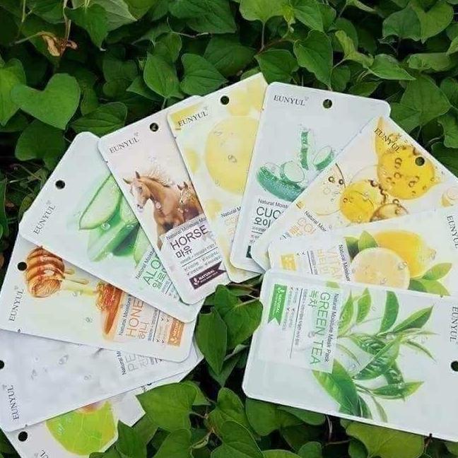 [HCM]10 Miếng Mặt Nạ Eunyul Hàn Quốc Tặng 1 Miếng [Mix đủ loại]