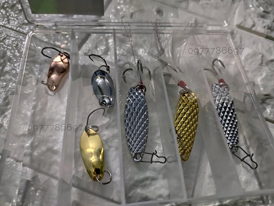 hộp mồi thìa lure suối 6 con