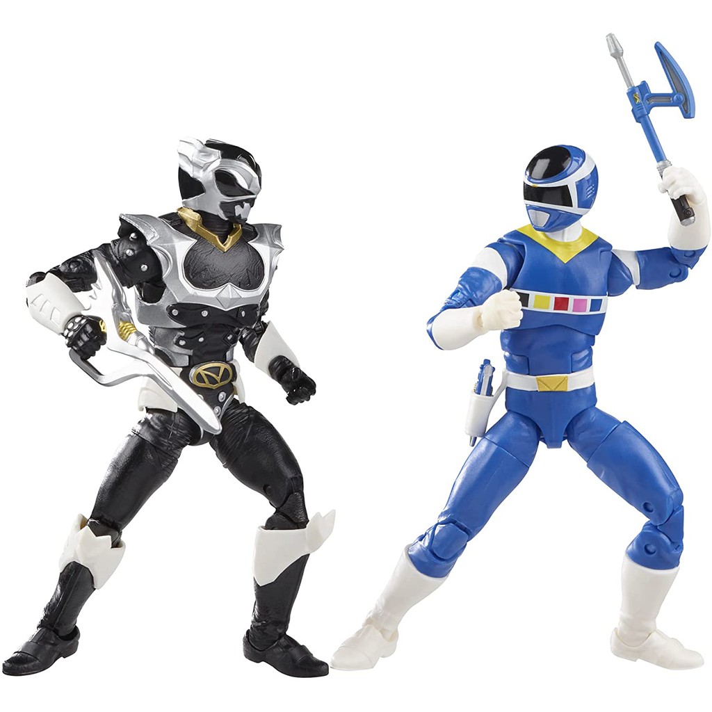 Mô hình nhân vật Hasbro⚡Power Rangers Lightning Collection⚡6 inch In Space: Blue Ranger Vs. Silver Psycho Ranger