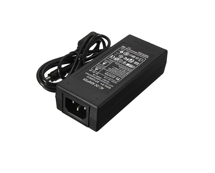 Bộ nguồn nhựa adapter 12V-5A (DC) (Đen