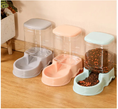 Khay đựng thức ăn nước uống tự động cho thú cưng