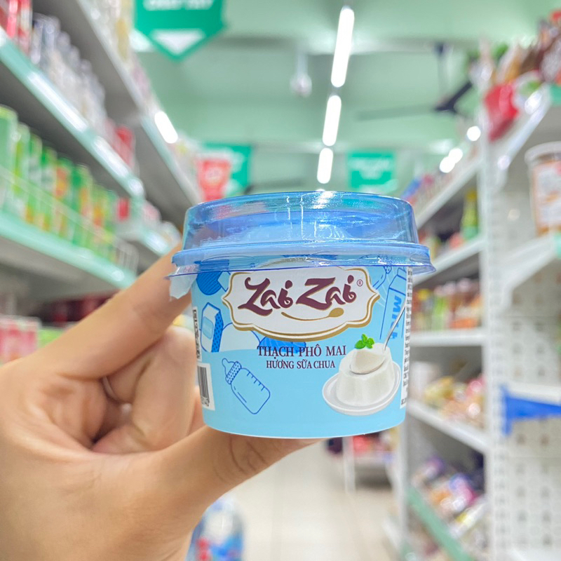 Zai Zai Cheese Jelly Duc Hanh - Box of 6 Pudding Jars
