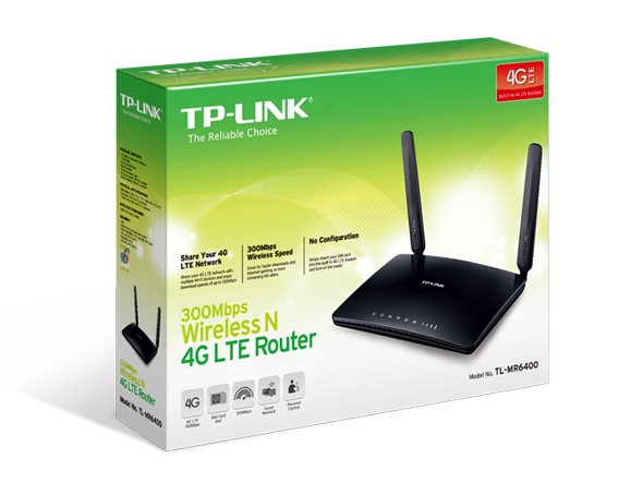 Bộ phát Wifi 4G Tp-link MR6400 tốc độ 300Mbps