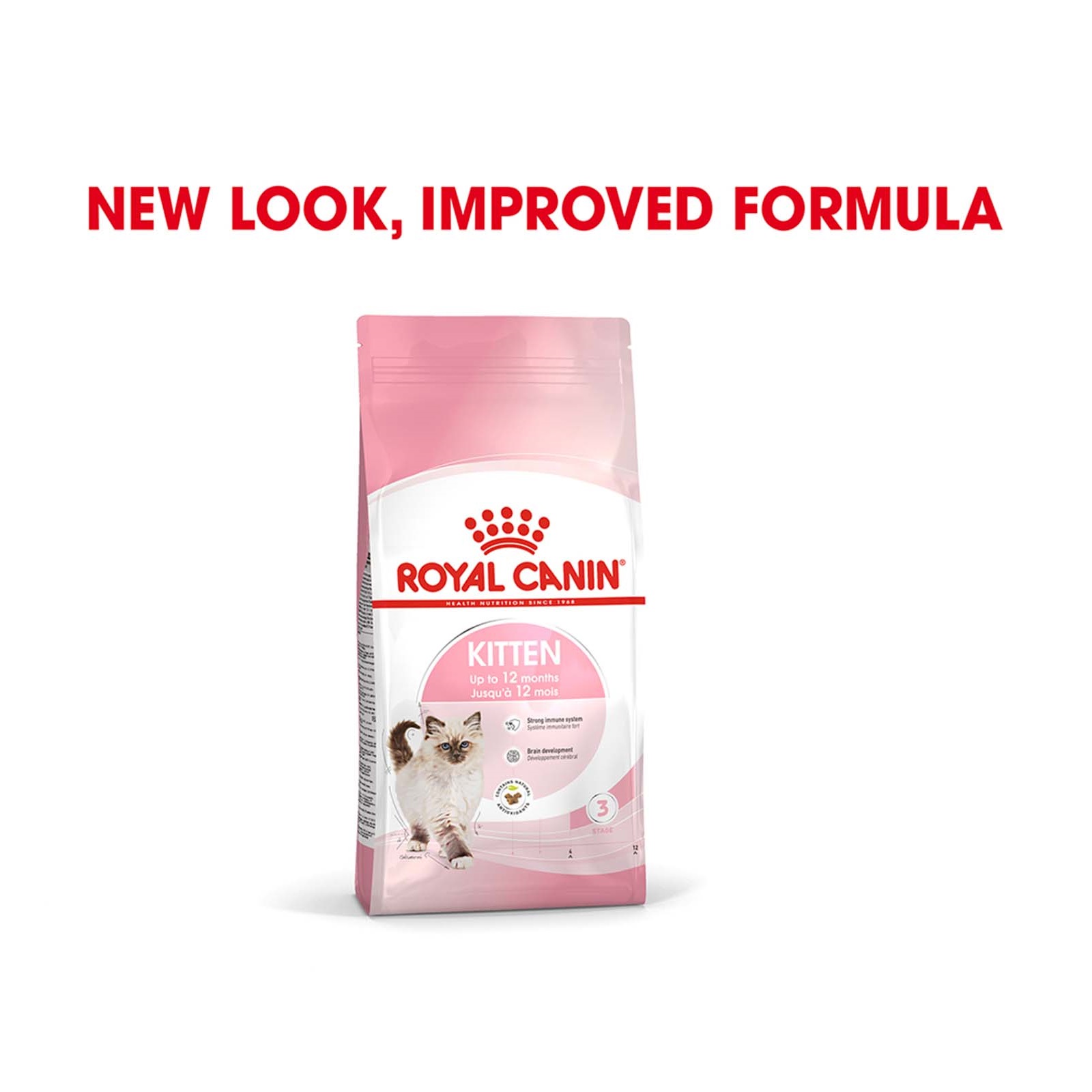 [gò vấp hcm] Thức ăn cho mèo con Royal Canin kitten 2kg hạt khô sản xuất tại pháp cho mèo con dưới 12 tháng tuổi
