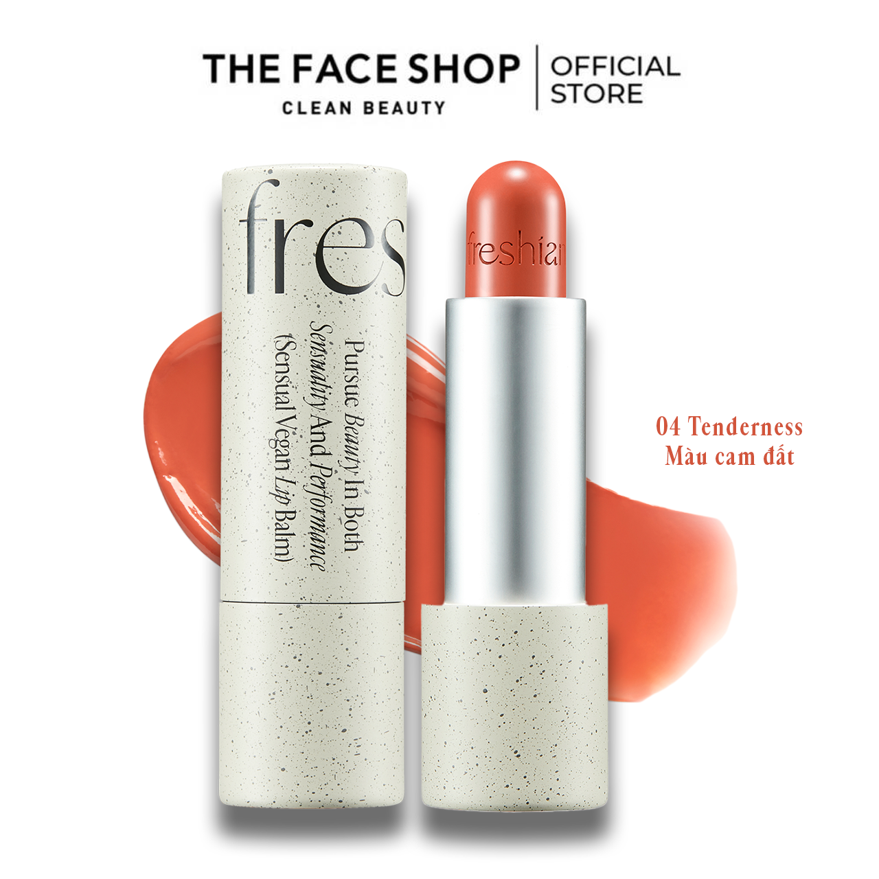 Son Dưỡng Freshian Thuần Chay Làm Mềm Môi Sensual Vegan Lip Balm 3.3g