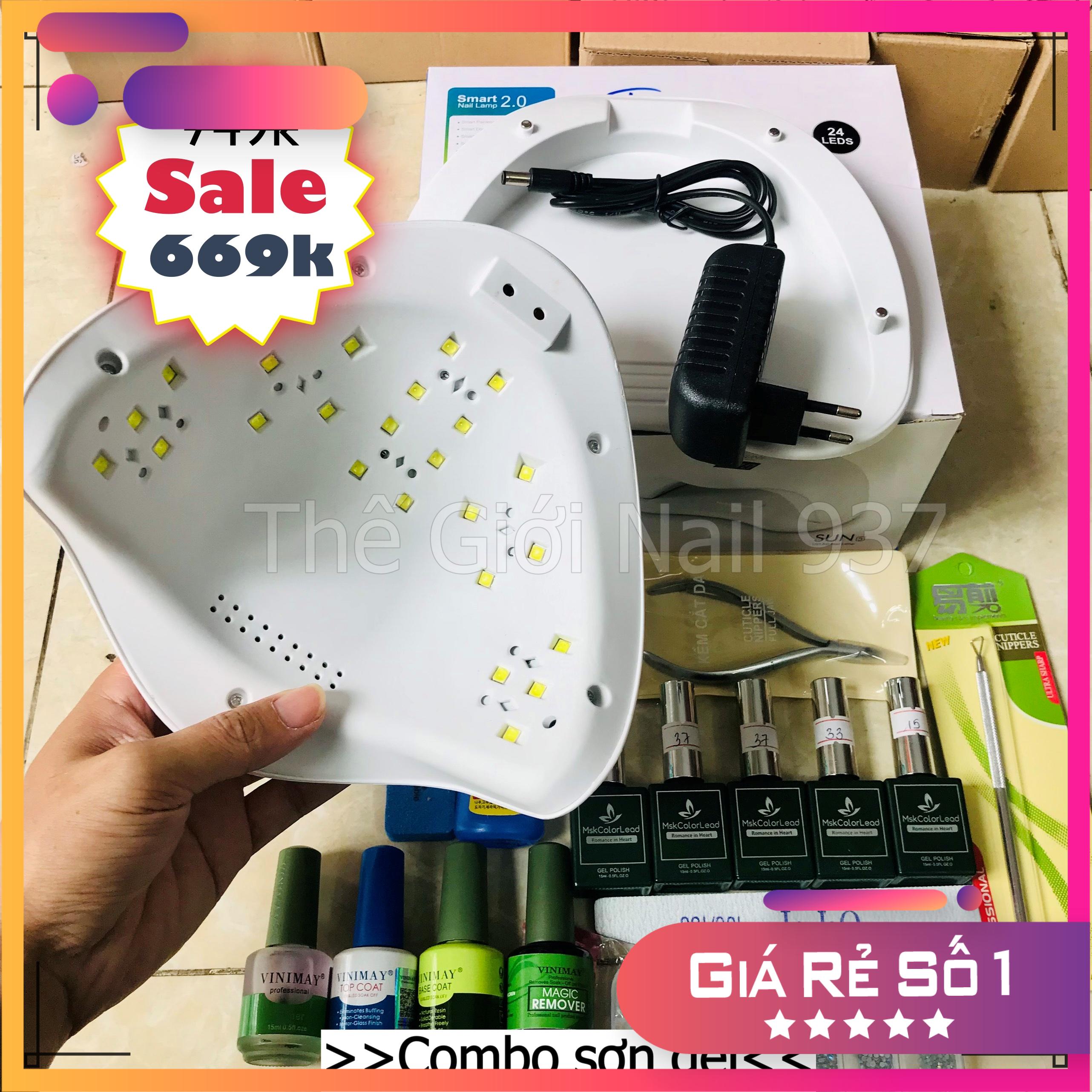 Combo đồ làm nail cơ bản 669k (Combo làm sơn gel cho người mới) - TGN937