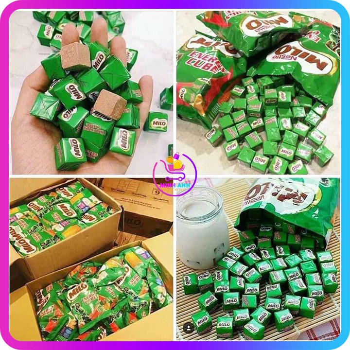 [CỰC NGON MIỄN CHÊ] Kẹo Milo Cube Thái Lan - LẺ 20 VIÊN