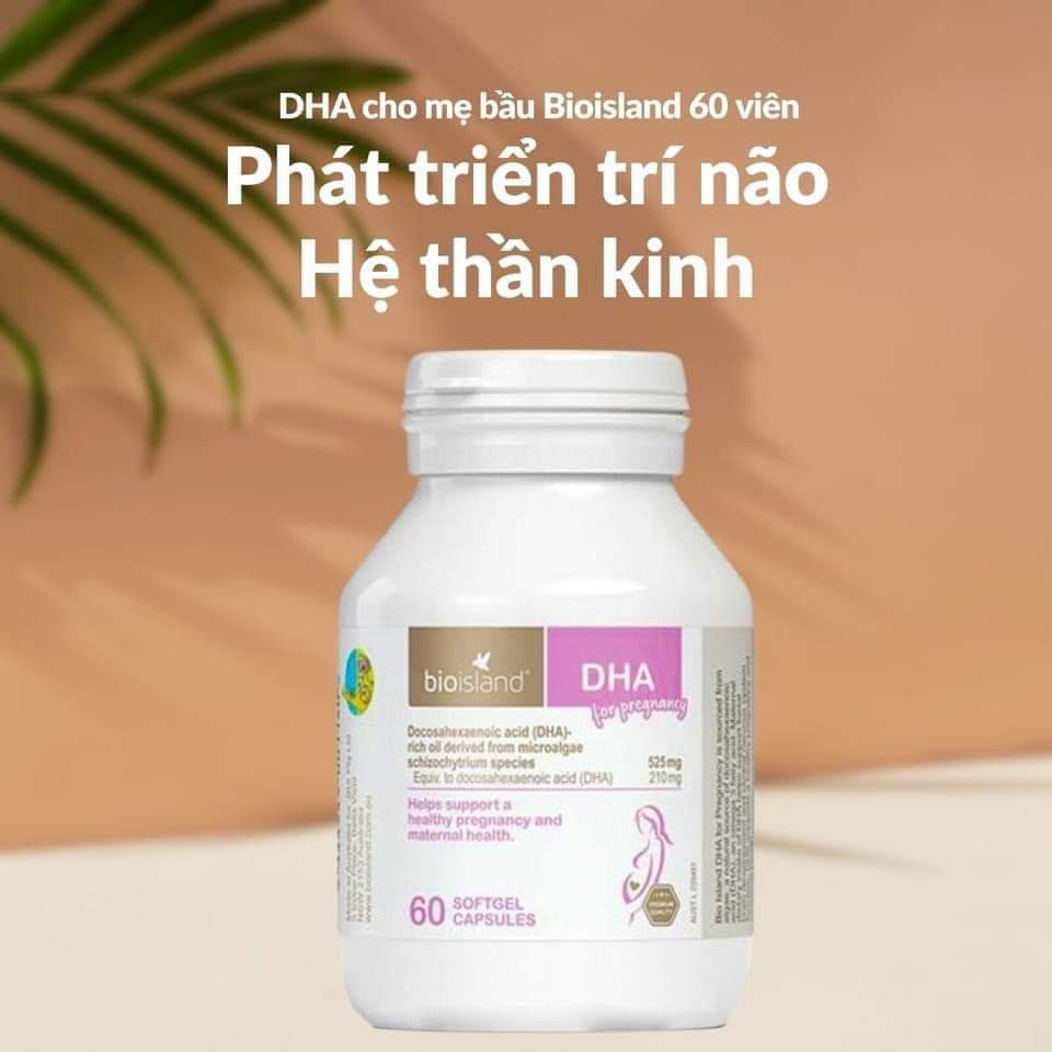 DHA Bầu Bioisland 60 viên (số 1 tại Úc)  . NTDT