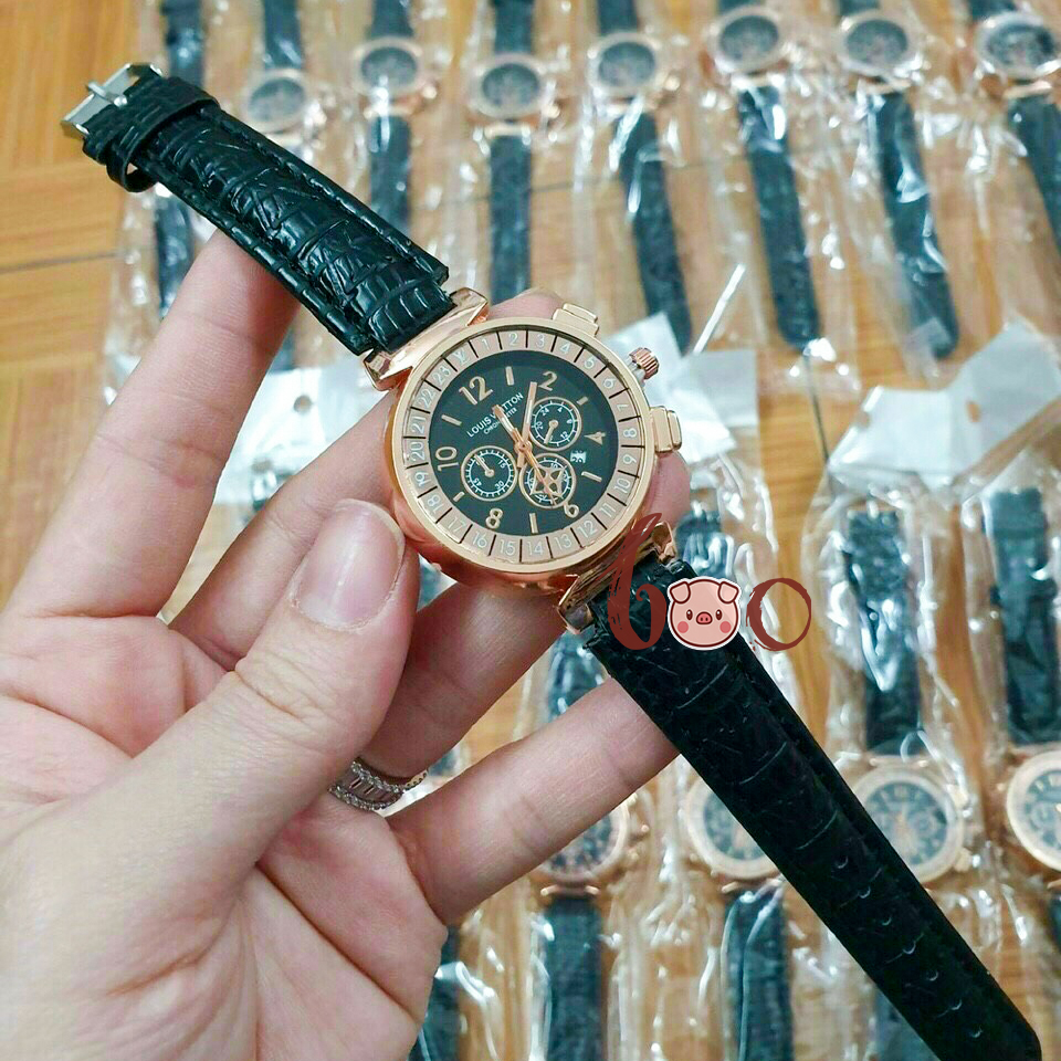 Đồng Hồ LV Da Cao Cấp
