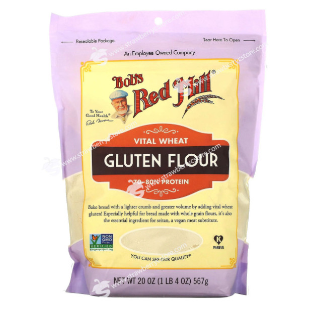Bột Mì Căn (Seitan) Bob's Red Mill Vital Wheat Gluten (Gói 567gr, 20 Oz) - USA