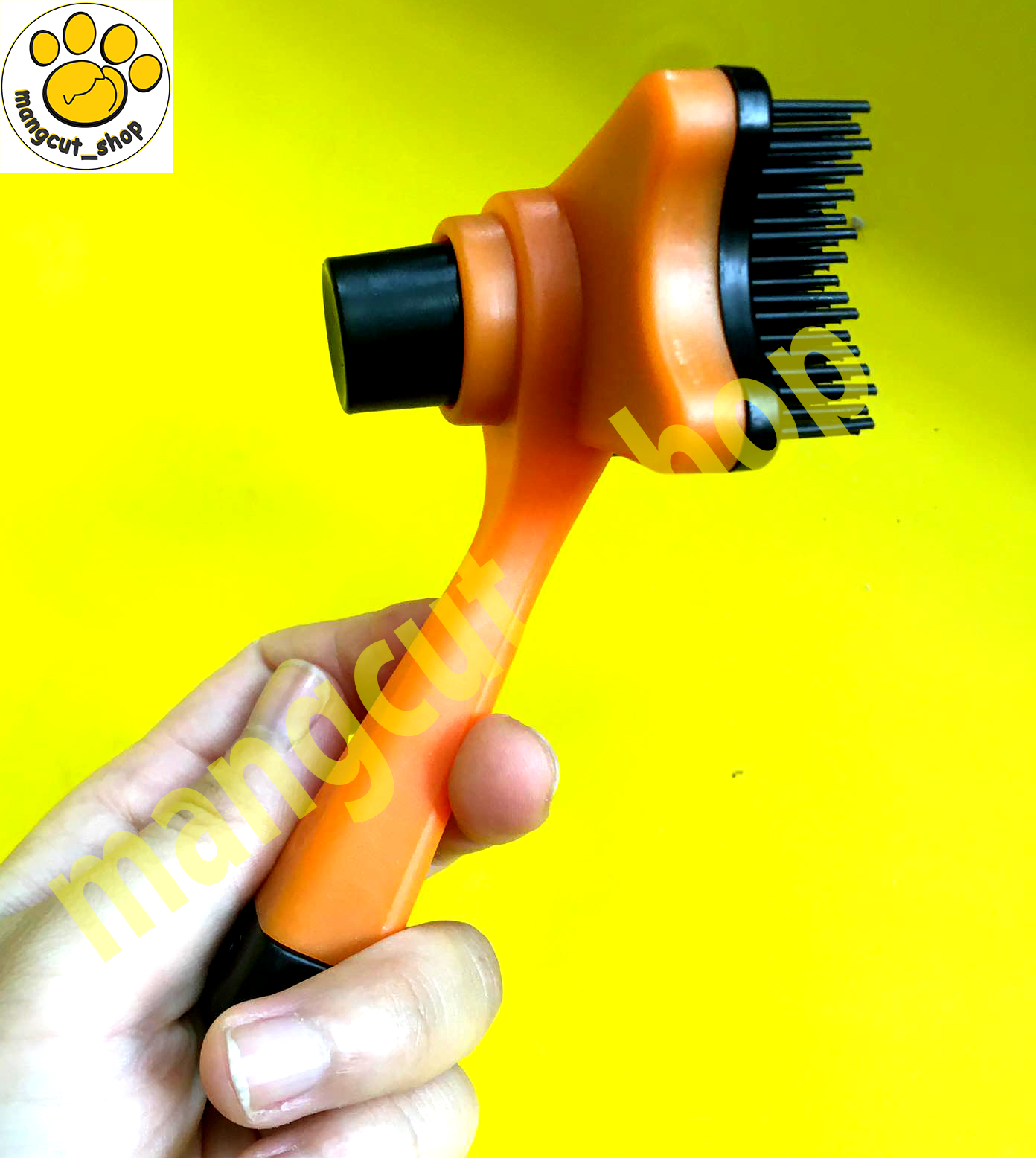 LƯỢC CHẢI LÔNG CHO CHÓ MÈO - CÓ NÚT BẤM ĐẨY LÔNG