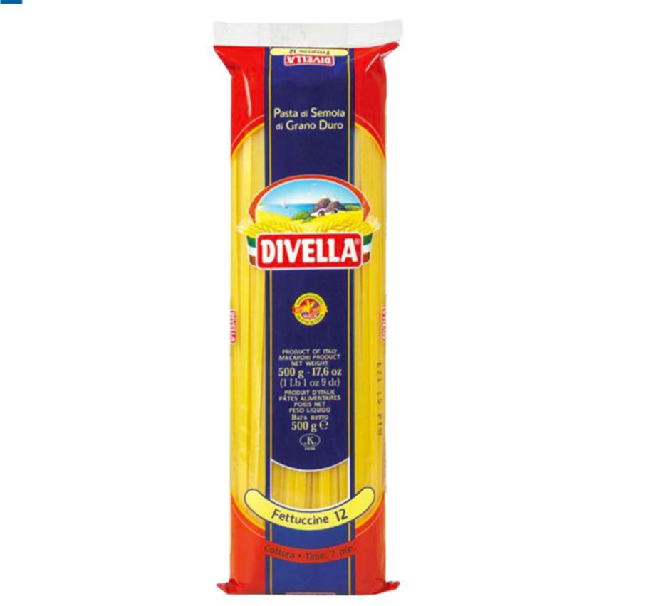 [HCM]MÌ Ý SỢI DẸT FETTUCCINE 12 - 500Gr