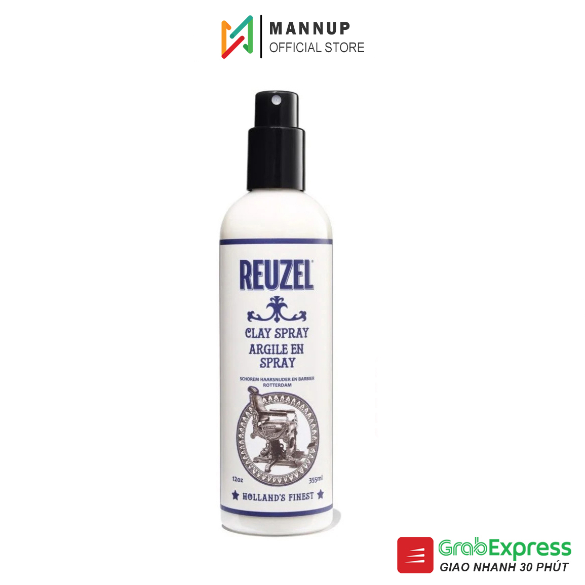 Xịt tạo phồng reuzel clay spray 100ml/355ml