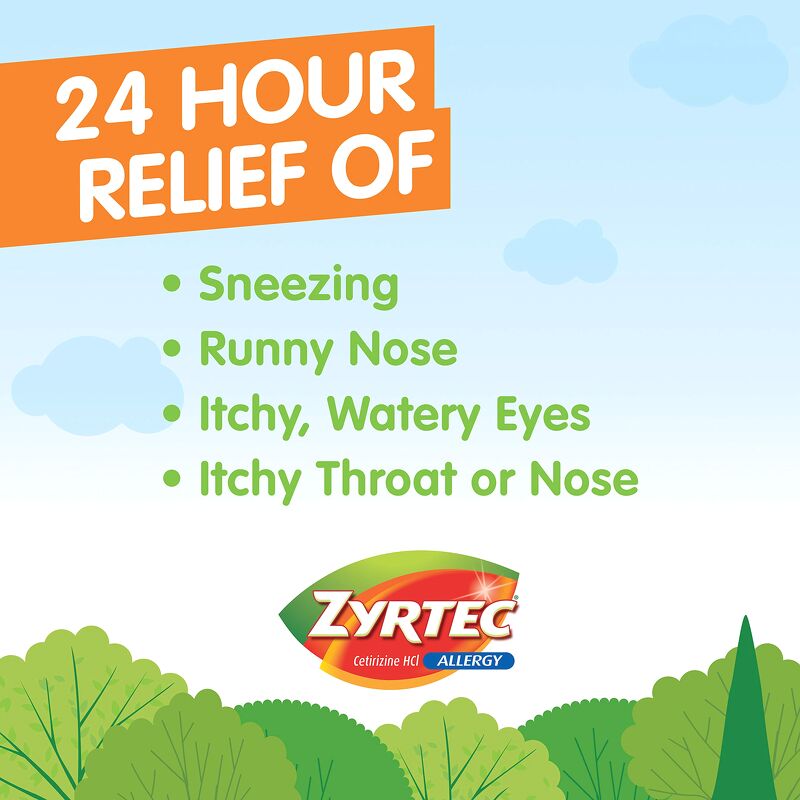 ZYRTEC ALLERGY 10MG 120 VIÊN