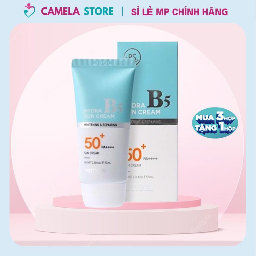 Kem chống nắng phổ rộng Hydra B5 Sun Cream Prettyskin SPF50+ PA++++ bảo vệ da, phục hồi, dưỡng trắng, cấp ẩm