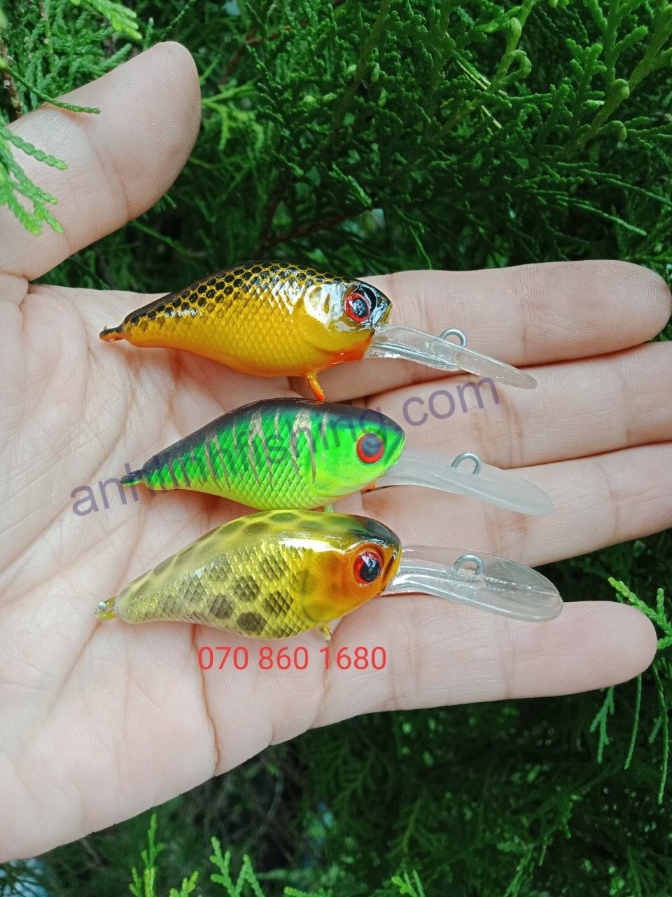 Mồi câu cá chubby 38