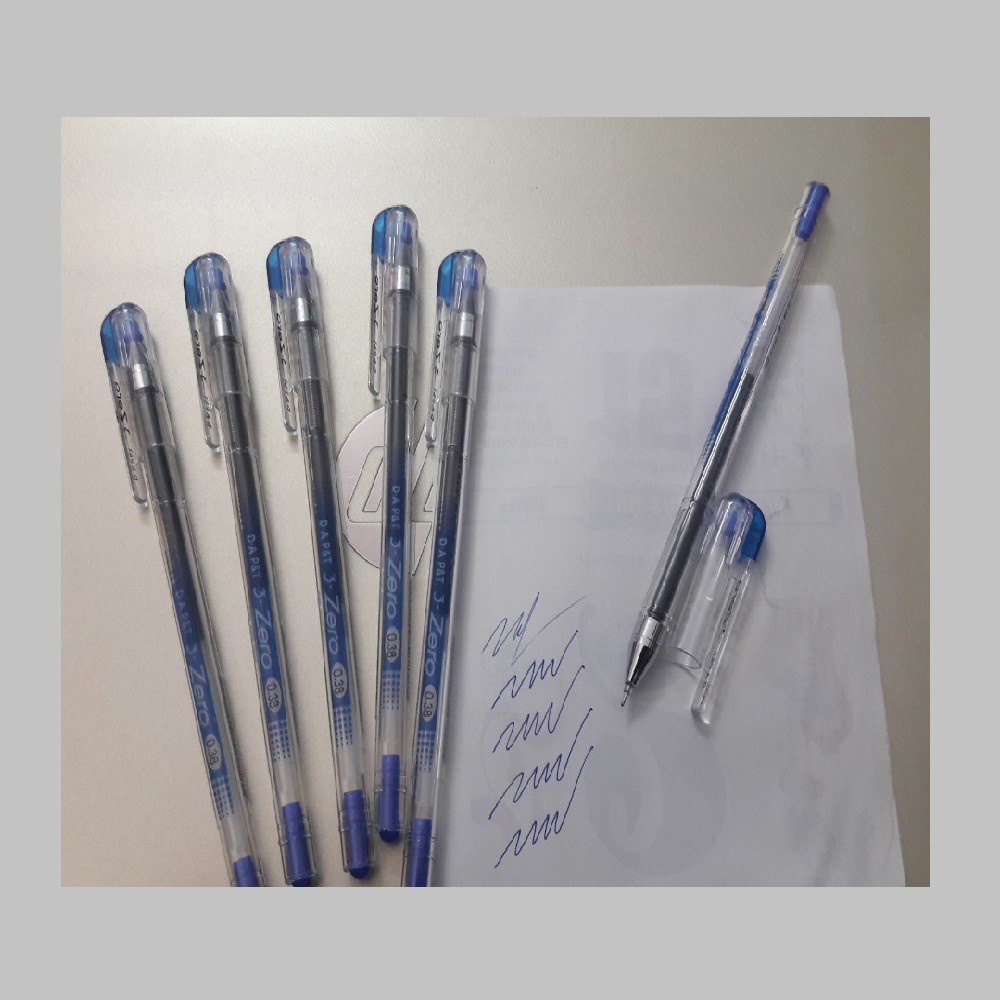[Lẻ 1 cây] Bút viết mực D-A P&T 3-zero 0.38mm (Sản xuất tại Hàn Quốc)