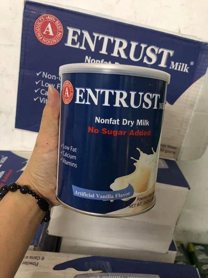 Sữa bột Entrust Milk Cho Người Tiểu Đường