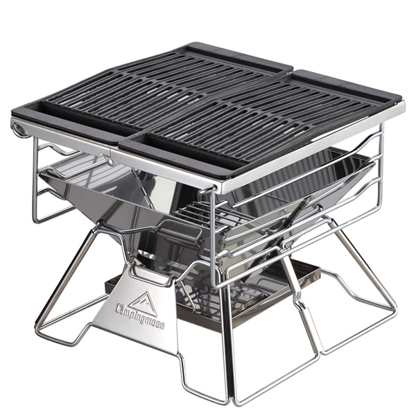 [HCM]Phụ kiện khay nướng BBQ chống dính Campingmoon W7