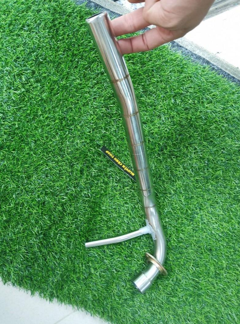 Cổ pô sirius inox ống hơi hàng giống hình