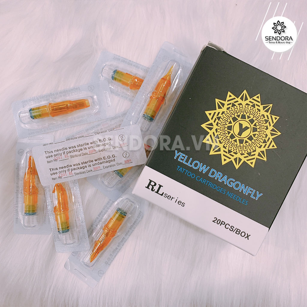 [HCM]Kim máy pen phun xăm (hộp 20 cái) - Kim 1