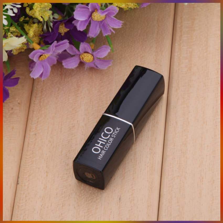 Thỏi Son Phủ Bạc Màu Đen (Black) Tạm Thời 4g/Thỏi OHICO