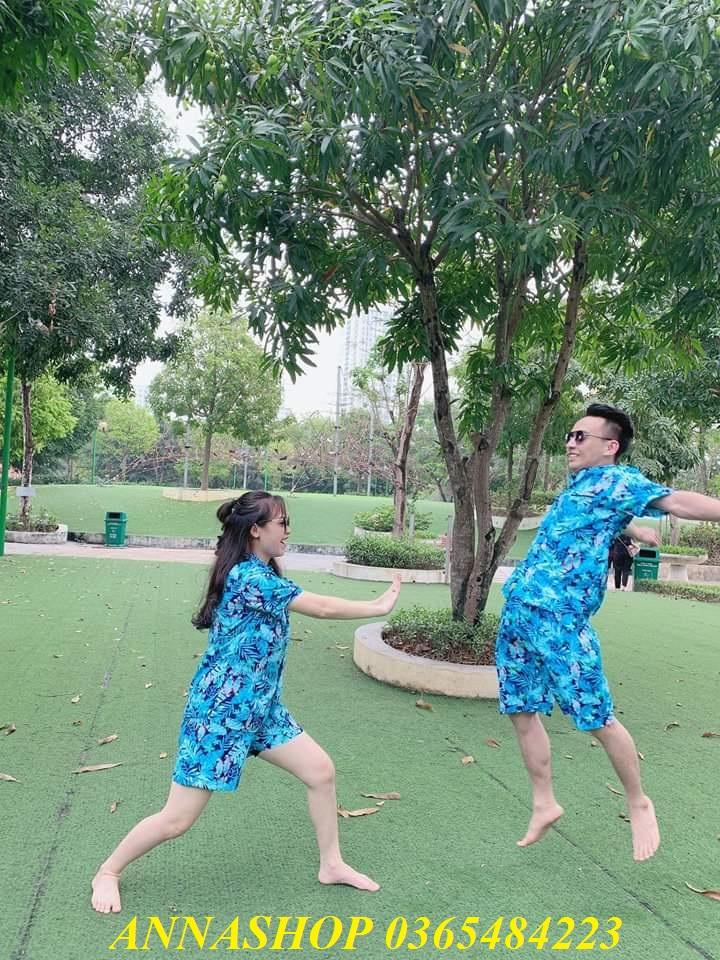 BỘ ĐỒNG PHỤC GIA ĐÌNH ĐI BIỂN VẸT XANH CHO GIA ĐÌNH ĐỦ SIZE TỪ 7- 120 KÝ