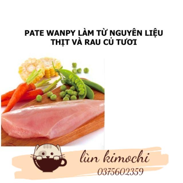 Pate Wanpy, Thức Ăn Ướt Cho Mèo