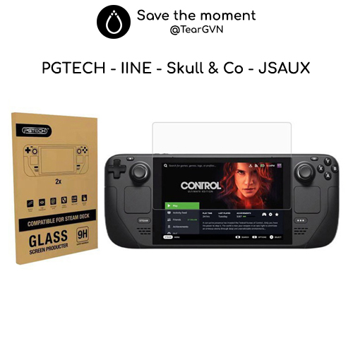Kính cường lực PGTECH / IINE cho Steam Deck & OLED